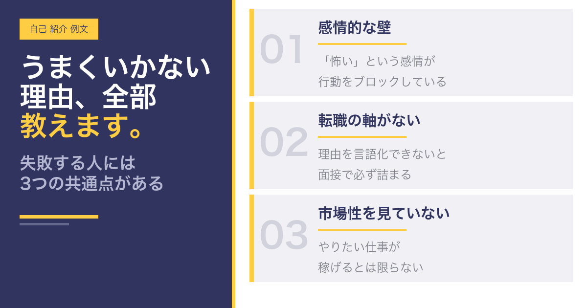 なぜ「自己紹介」で感情的な壁にぶつかるのか