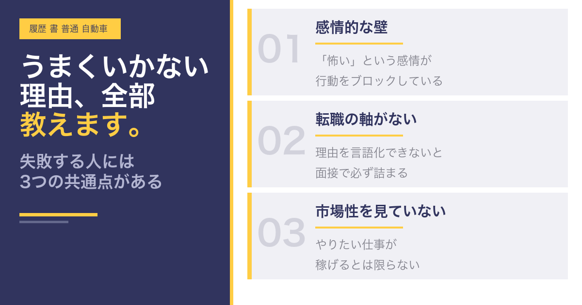 履歴書の普通自動車免許記載で悩むのはなぜ？感情的な壁とは