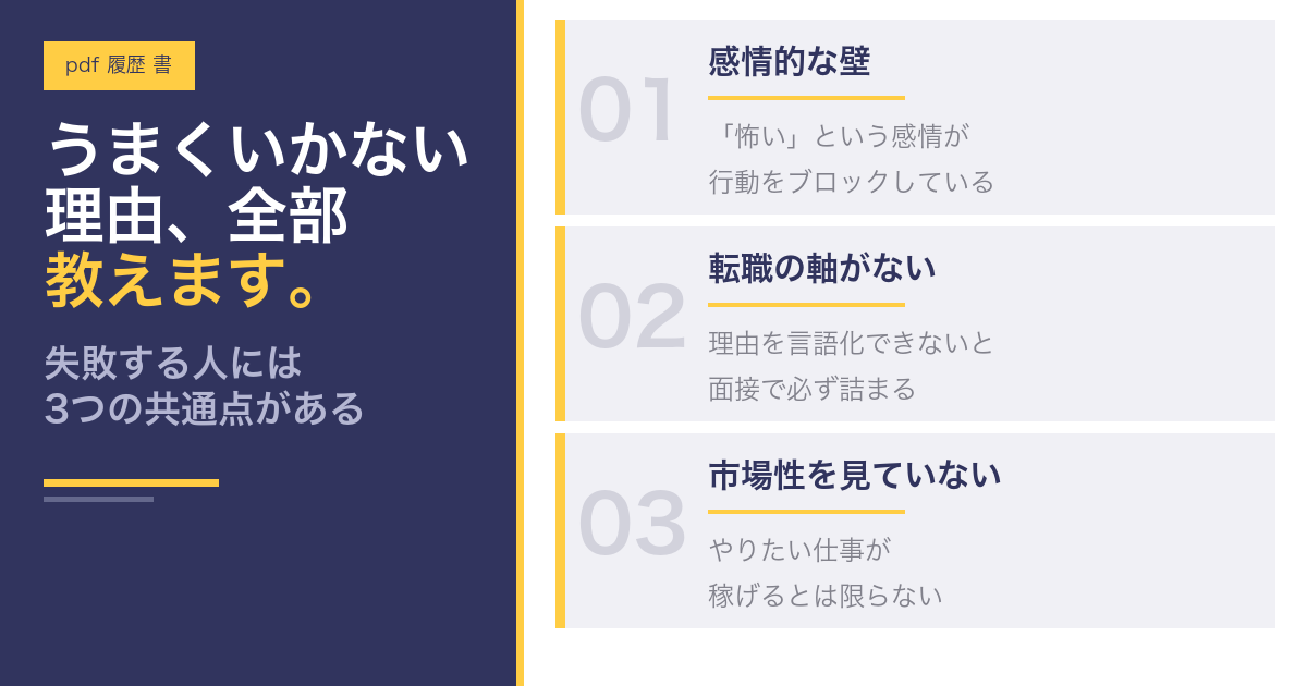 なぜ未経験転職者は「pdf 履歴 書」を選ぶべきなのか？